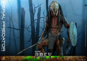Die Jagd ist eröffnet: Hot Toys stellt Feral Predator aus dem 2022er-Science-Fiction-Kracher „Prey“ vor
