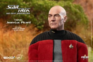 Captain auf der Brücke: EXO-6 startet Vorbestellungen für Captain Jean-Luc Picard aus „Star Trek: The Next Generation“
