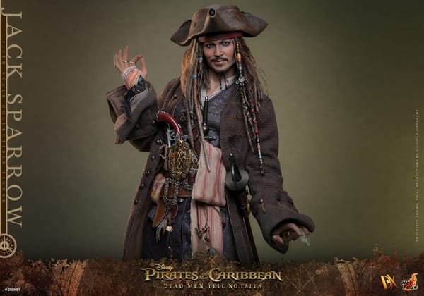„Pirates of the Caribbean: Dead Men Tell No Tales“: Hot Toys kündigt Neuauflage von Captain Jack Sparrow an, dieses Mal auch als Artisan Edition