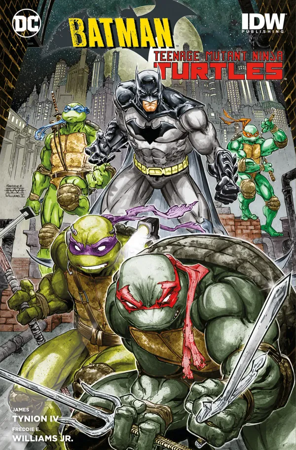 Von Fledermäusen, Schildkröten und Peperoni-Pizza. Die Neuauflage von „Batman/Teenage Mutant Ninja Turtles“ in einem Wort: Cowabunga!