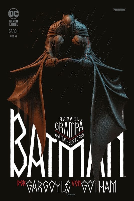 Der düstere Tanz mit dem Tod: Rafael Grampás Meisterwerk „Batman – Der Gargoyle von Gotham 1“