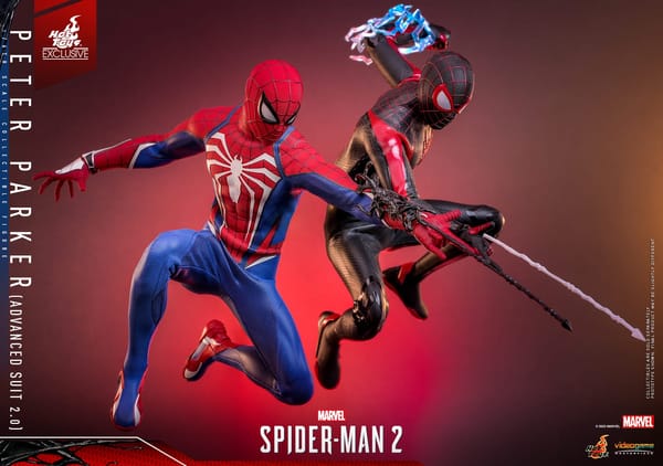 „Marvel’s Spider-Man 2“: Hot Toys stellt zwei weitere, limitierte Netzschwinger vor