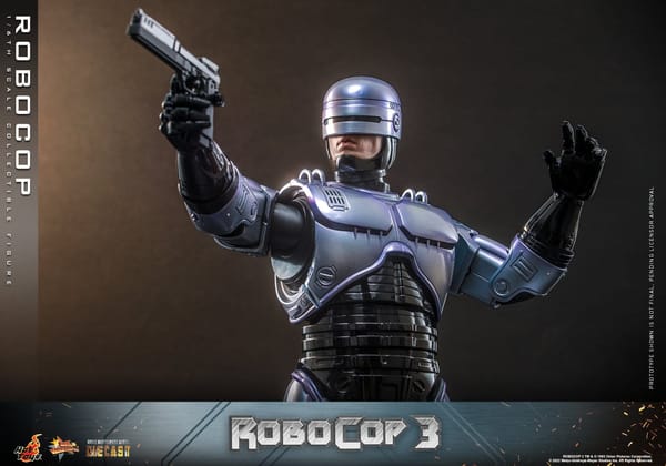 Ausgepackt: RoboCop („RoboCop 3“, Die-Cast) von Hot Toys