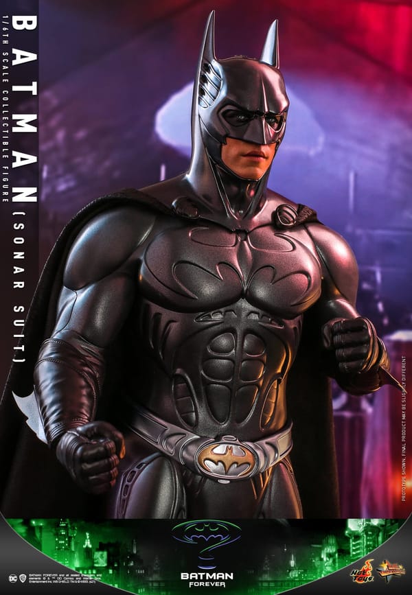 Ausgepackt: Batman (Sonar Suit) aus „Batman Forever“ von Hot Toys